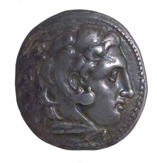 Coin - Tetradrachm, King Alexander III (the Great), Ancient Macedonia, Ancient Greek States, 300-294 BC